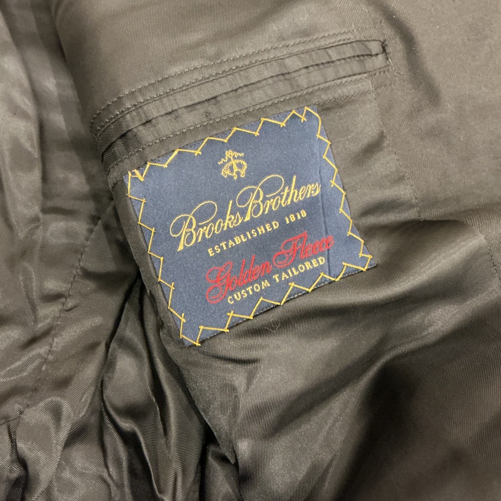 Brooks Brothers Golden Fleece Black Blazer - Picture 2 of 3